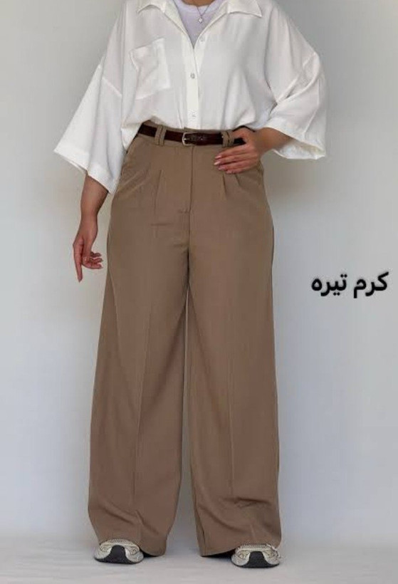 شلوار پارچه ای سیلک ریزشی