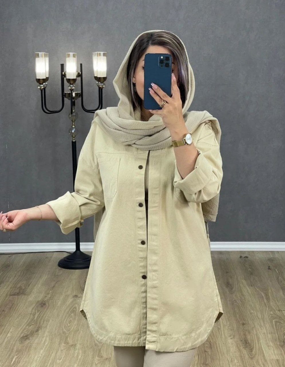 شومیز کتان زنانه
