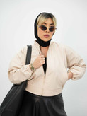 کت چرم زنانه بامبر چرم زنانه کت چرم دخترانه