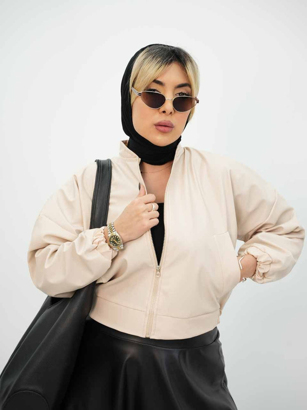 کت چرم زنانه بامبر چرم زنانه کت چرم دخترانه