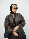 کت چرم زنانه بامبر چرم زنانه کت چرم دخترانه