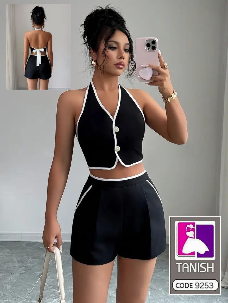 ست تاپ شرتک زنانه